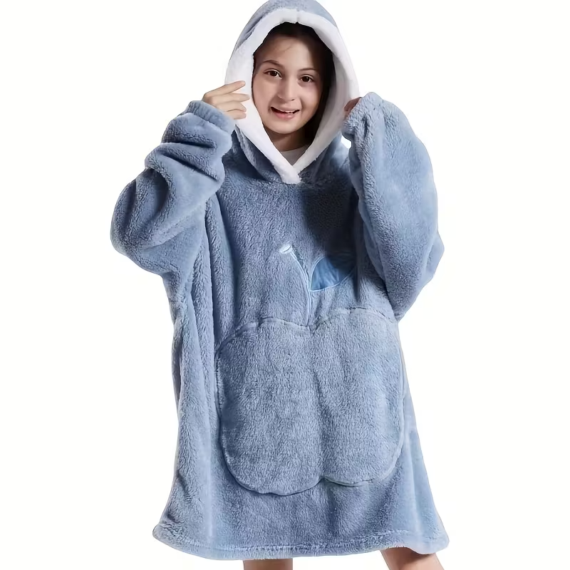Cozy Oversized Hoodie - Winter Warmth for Kids